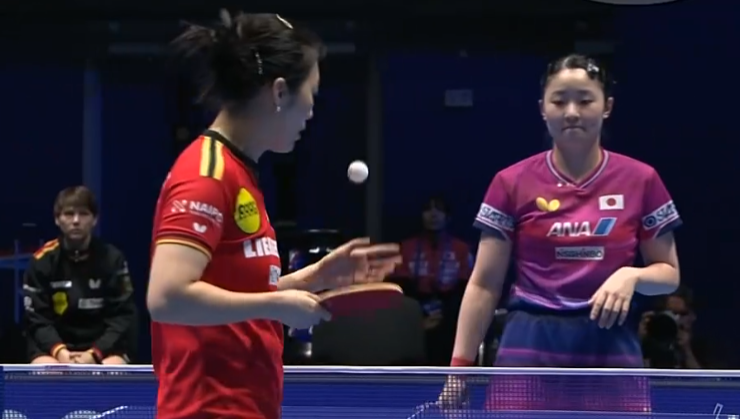 相差26岁的对决！张本美和3-1逆转老将韩莹 中泽锐神级暂停立功